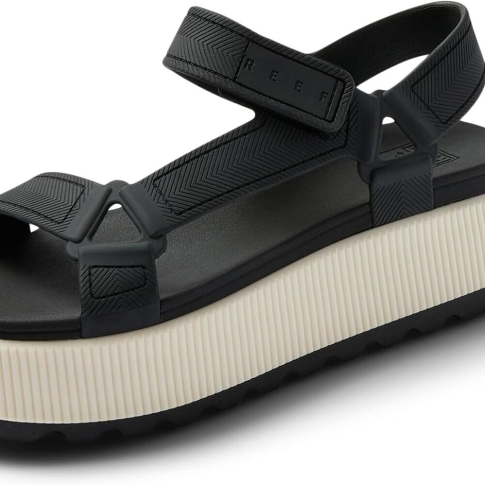 Women's Water Friendly Sandals Eva Lightweight Platform Slide With Adjustable St